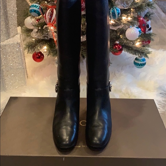 Gucci leather interlocking G Riding Boots - Picture 5 of 8